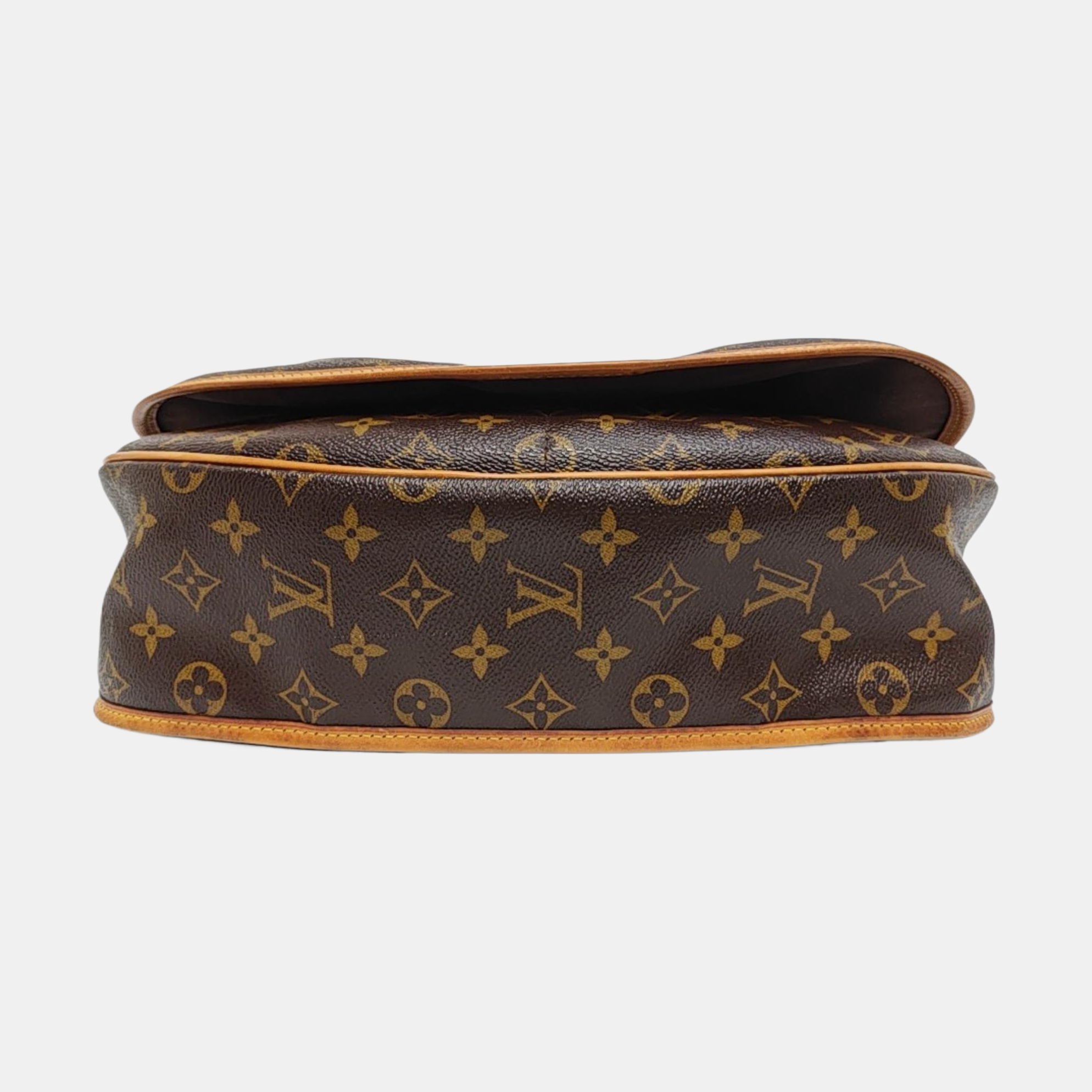 MENILMONTANT MM Monogram Coated Canvas Brown