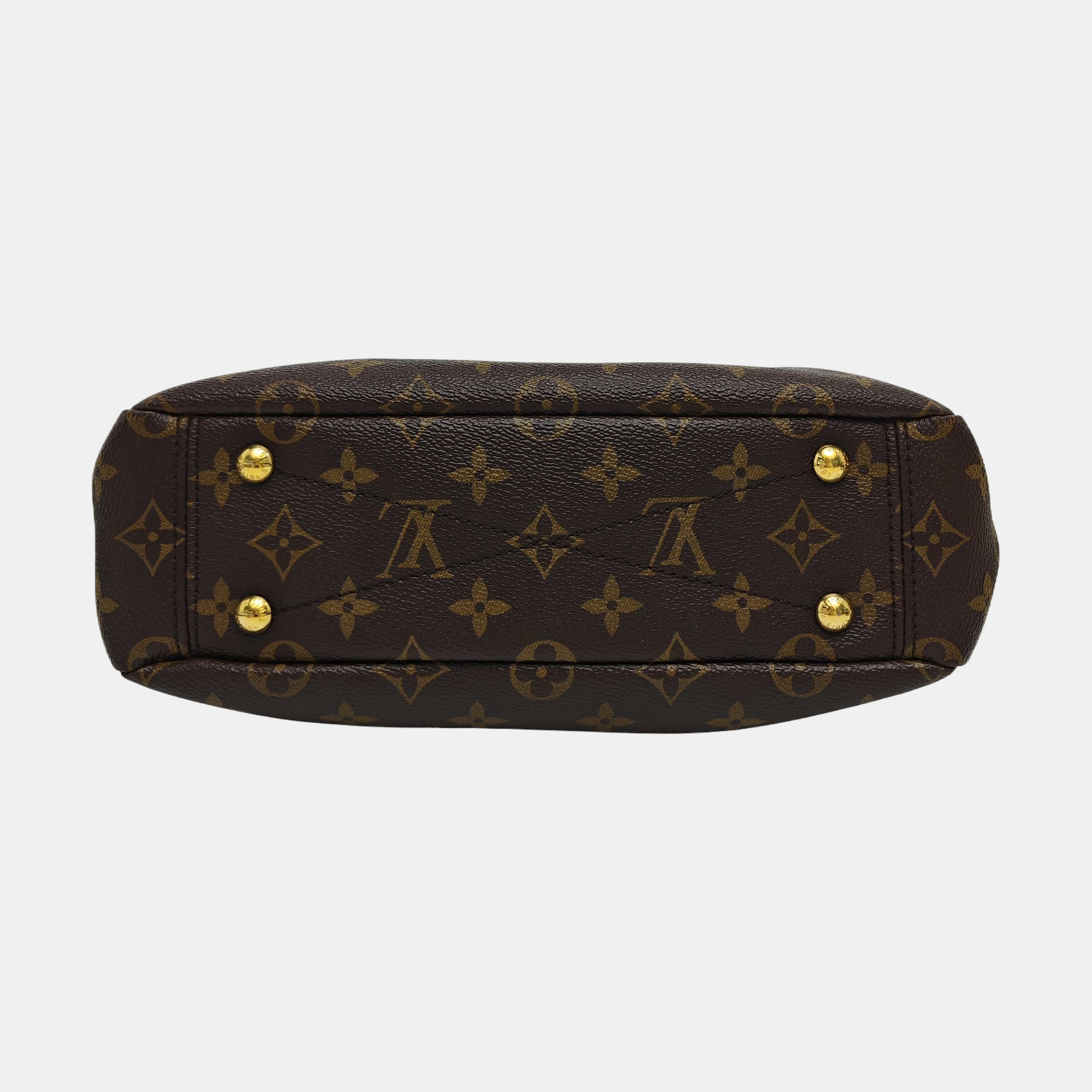 PALLAS BB Monogram Coated Canvas Brown