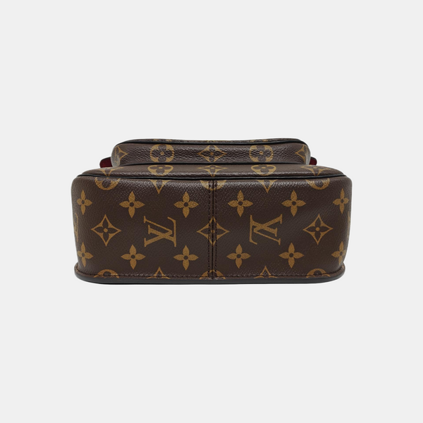 PASSY Monogram Coated Canvas Brown