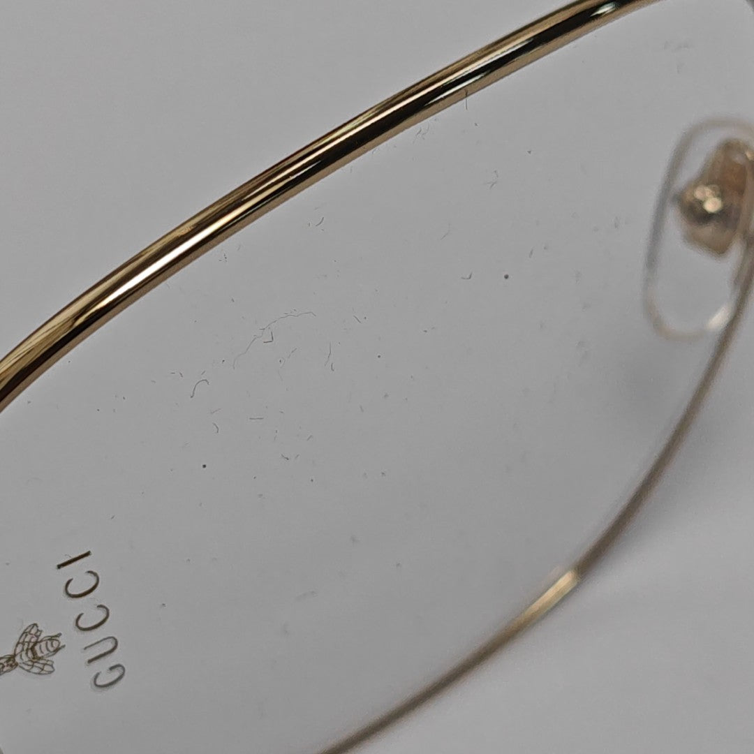 Metal Eyeglasses Rose Gold