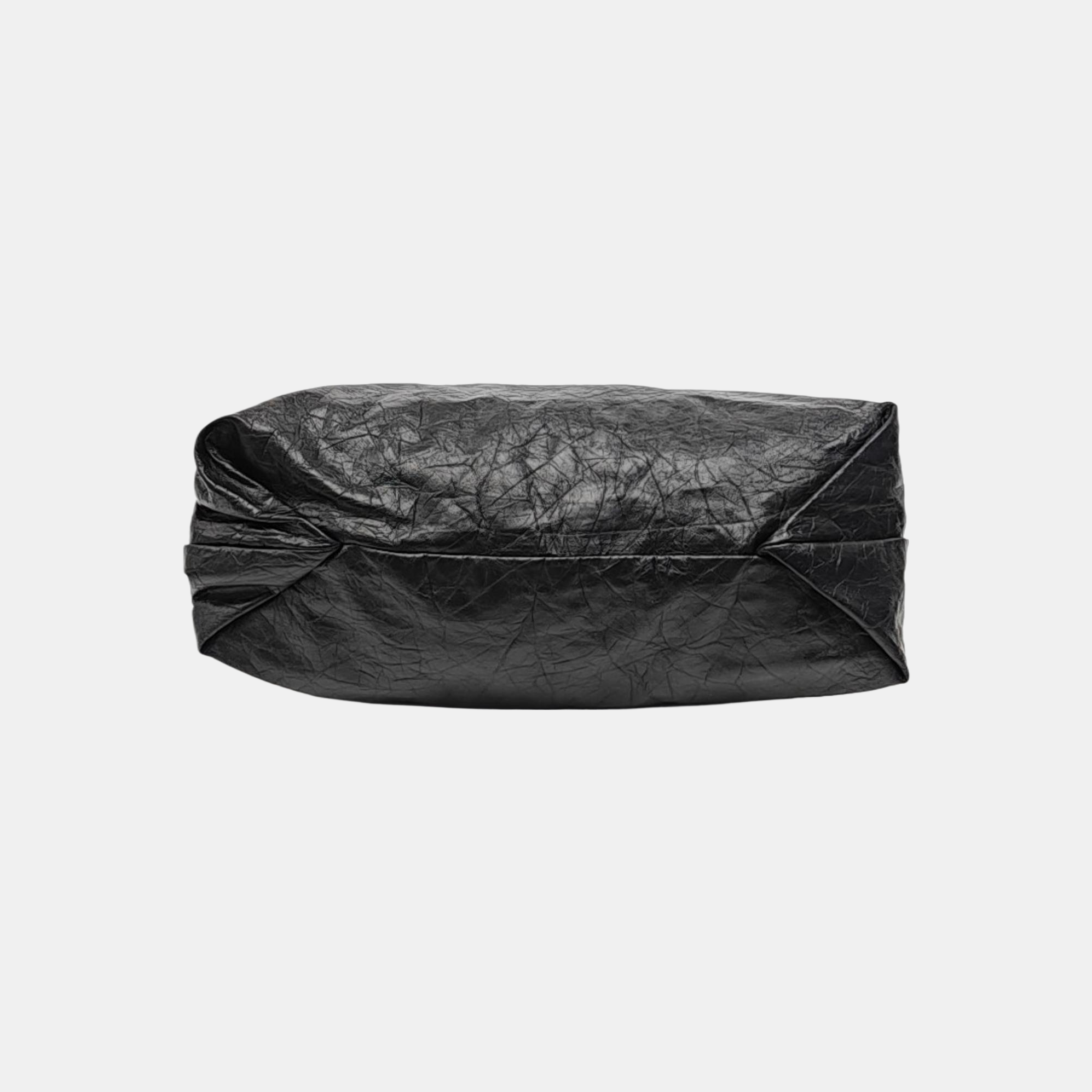 Calfskin Shoulder Bag Black