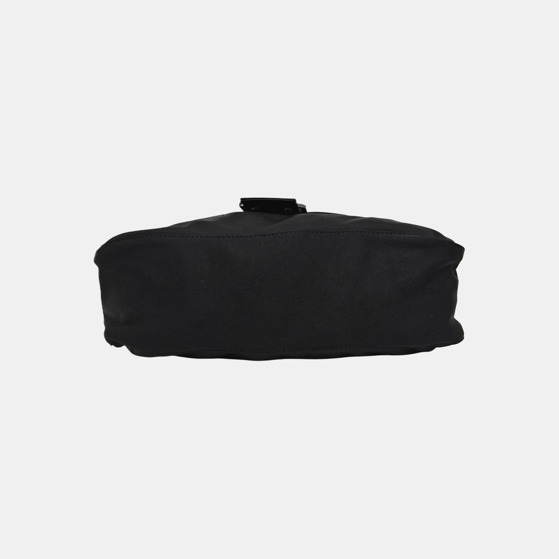Baguette Medium Fabric Black