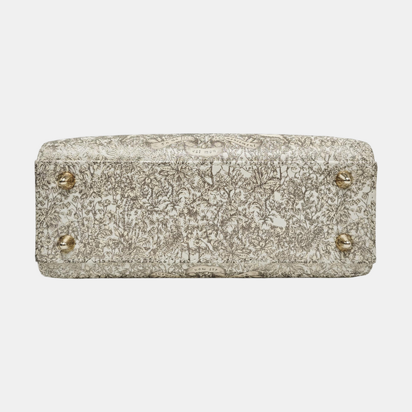 Lady Dior Small Calfskin Gold