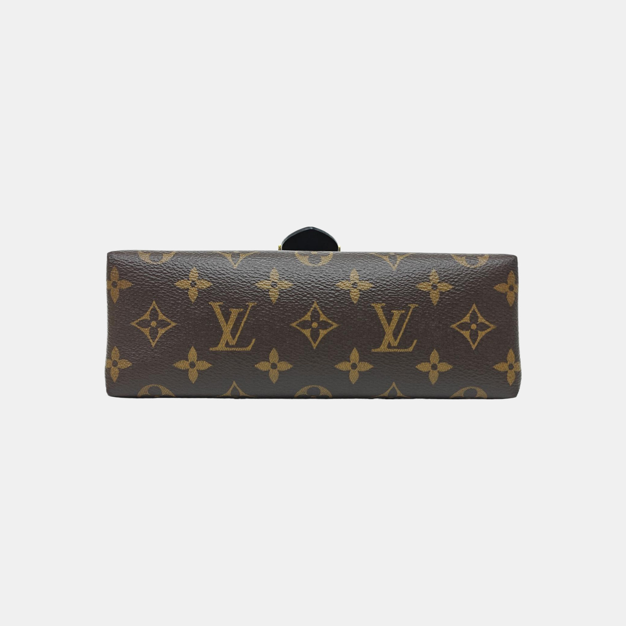 LOCKY BB Monogram Coated Canvas Brown