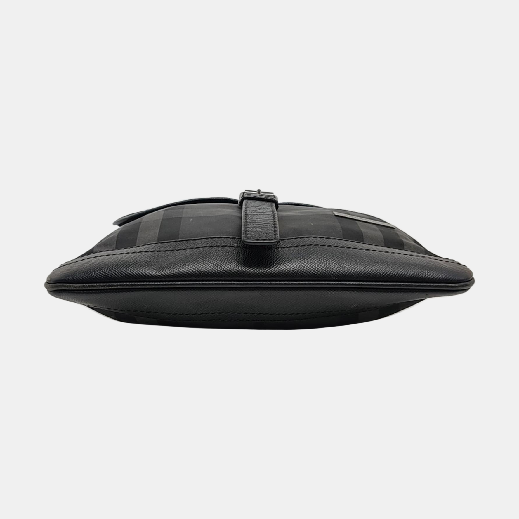 Fabric Crossbody Bag Black