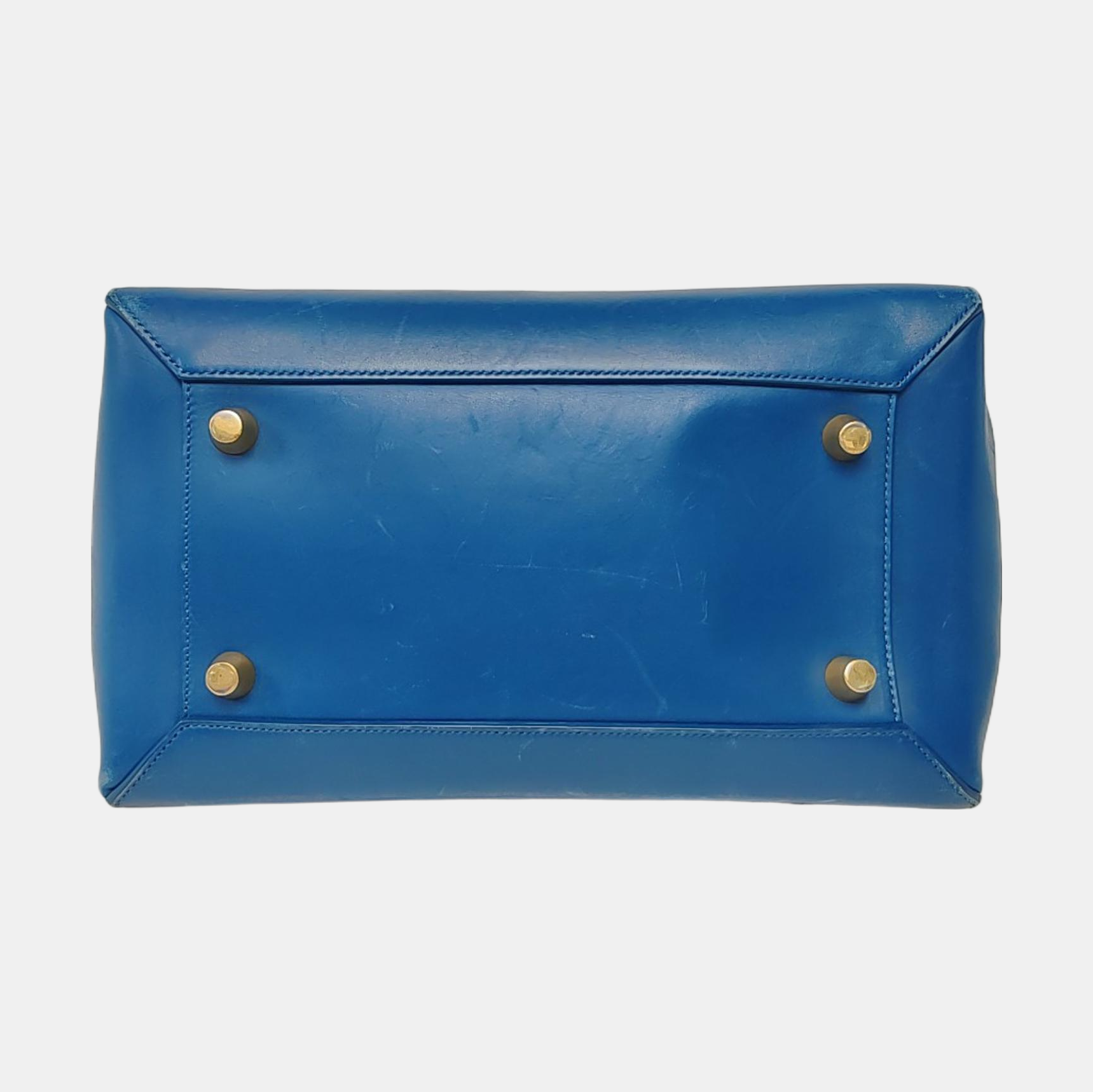 BELT Mini Calfskin Blue