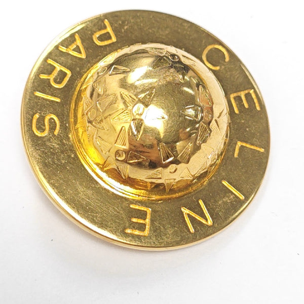 Metal Gold Clip On Earrings