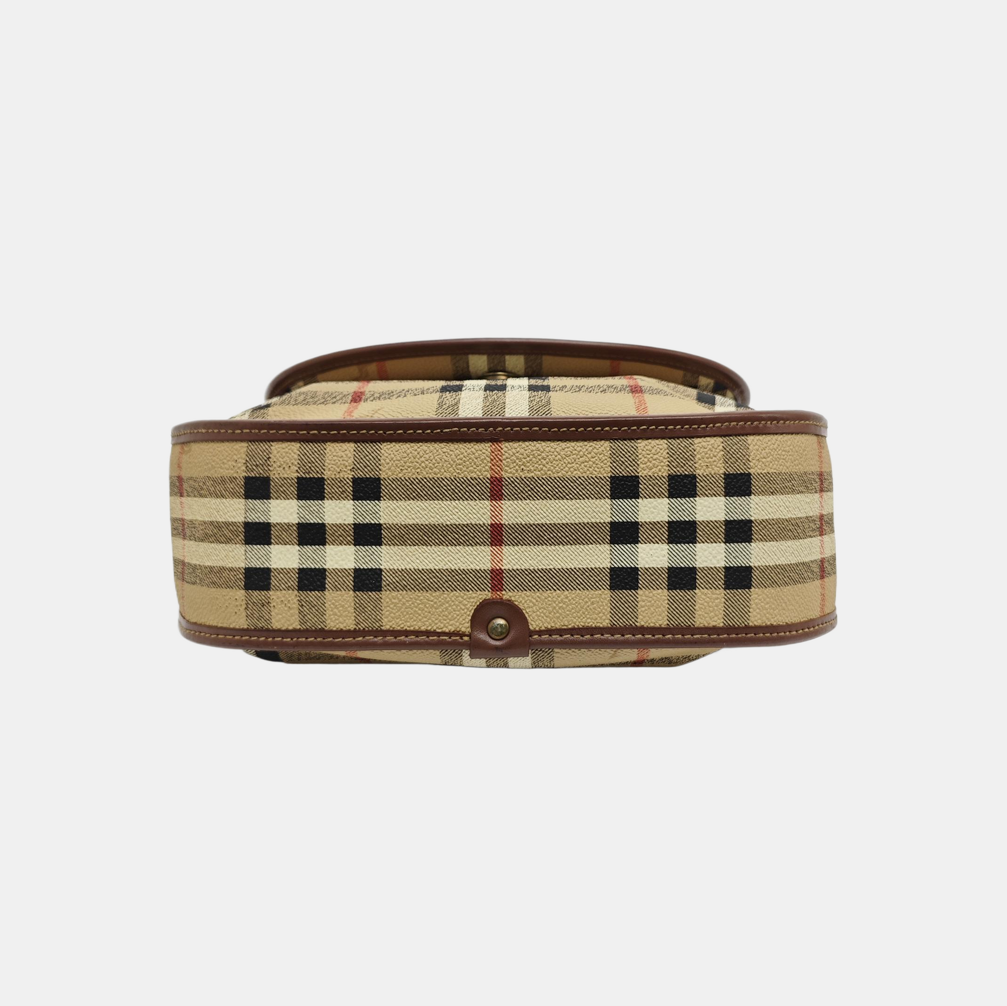 Coated Canvas Shoulder Bag Multicolor