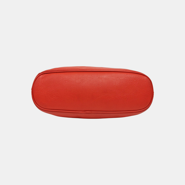 Calfskin Shoulder Bag Red