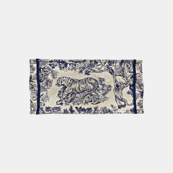 Book Tote Medium Canvas Blue