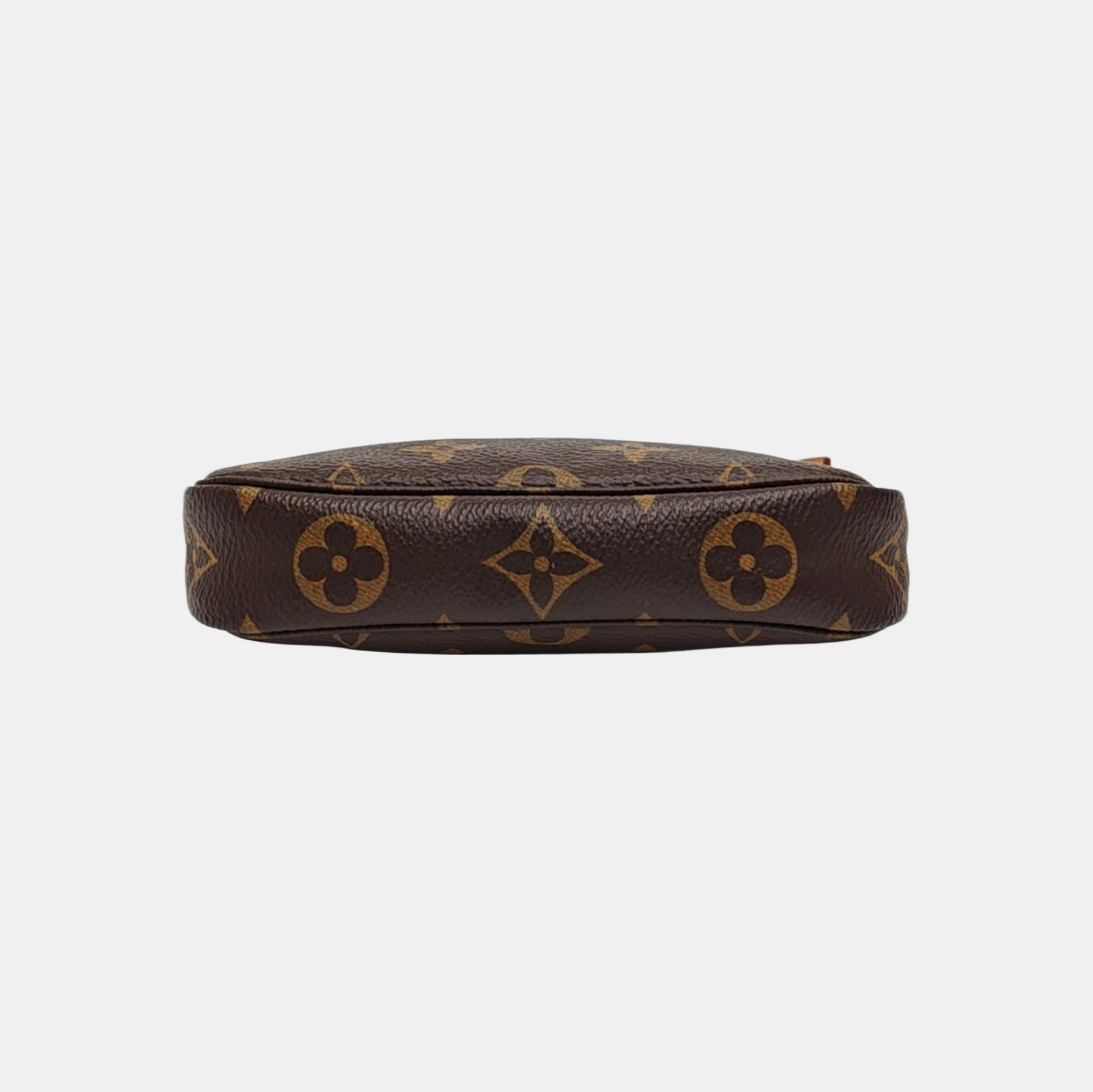 ACCESSOIRES Mini Monogram Coated Canvas Brown