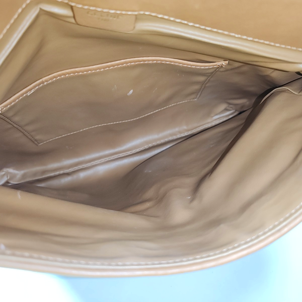MACADAM CLUTCHES Coated Canvas Beige