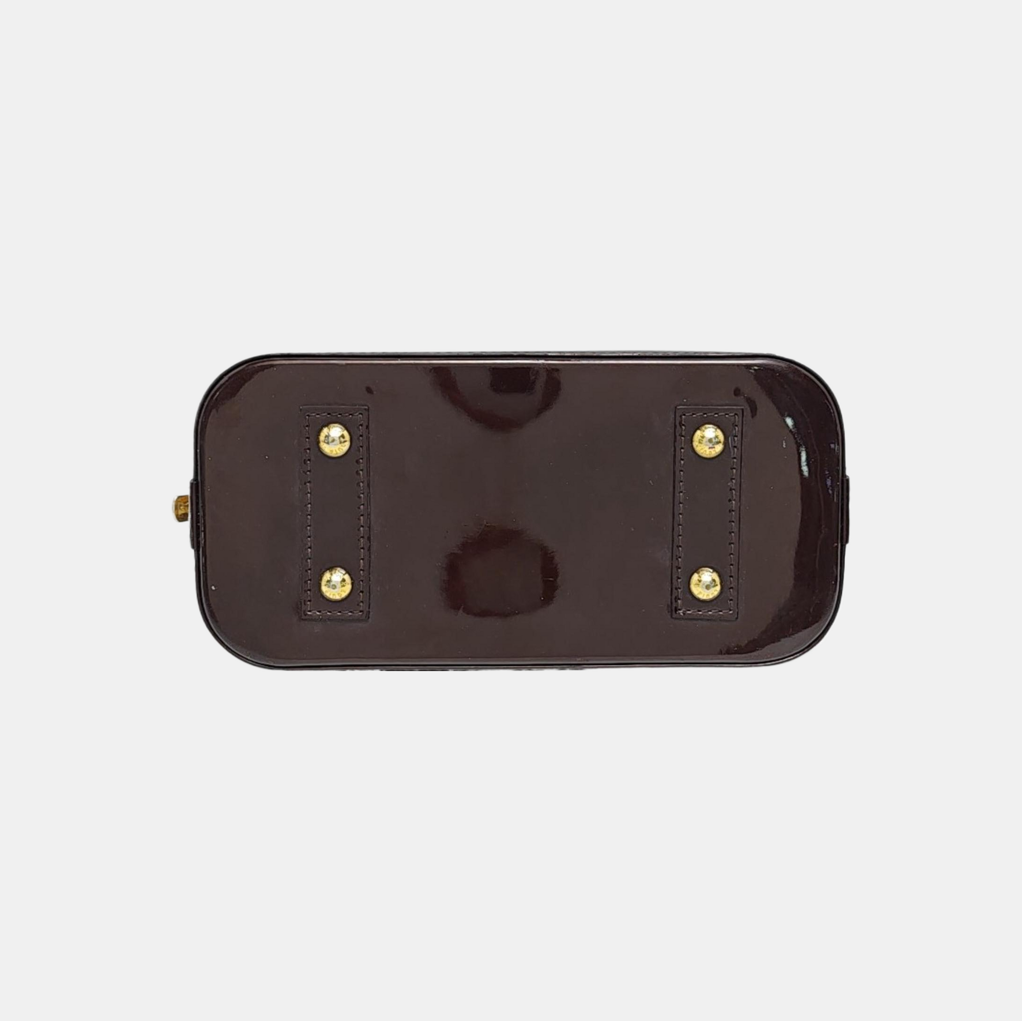 ALMA BB Monogram Charol Rojo