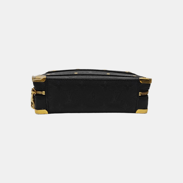 TRUNK Monogram Calfskin Black