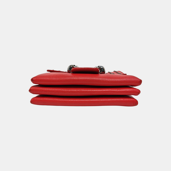 Calfskin Shoulder Bag Red