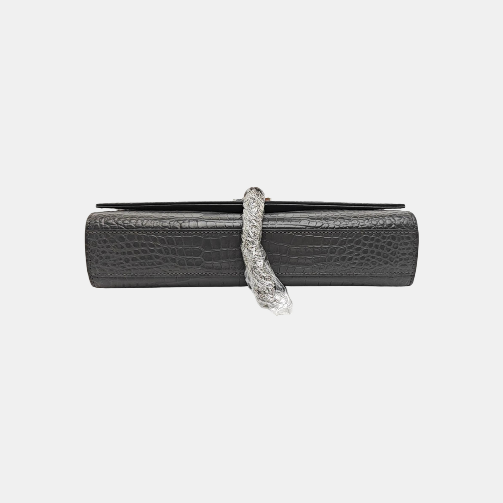 KATE Medium Calfskin Gray