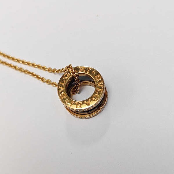 B.ZERO1 18k Rose Gold Necklace