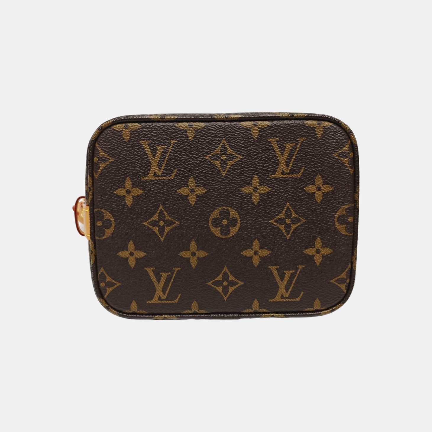 ALL IN Monogram Coated Canvas Brown