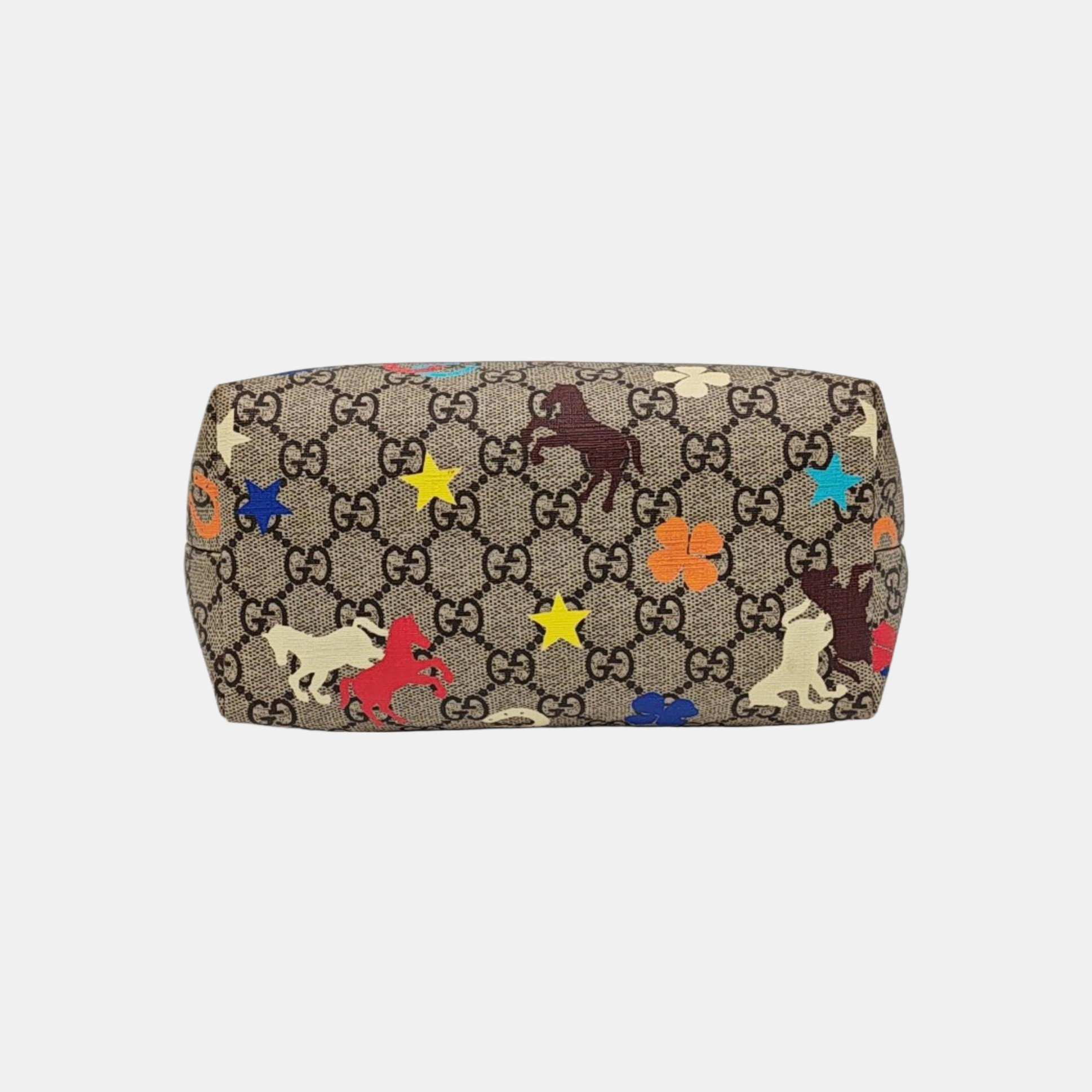 GG Imprime Coated Canvas Beige