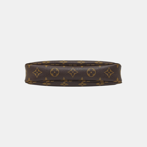 POCHETTE ACCESSOIRES GM Monogram Coated Canvas Brown