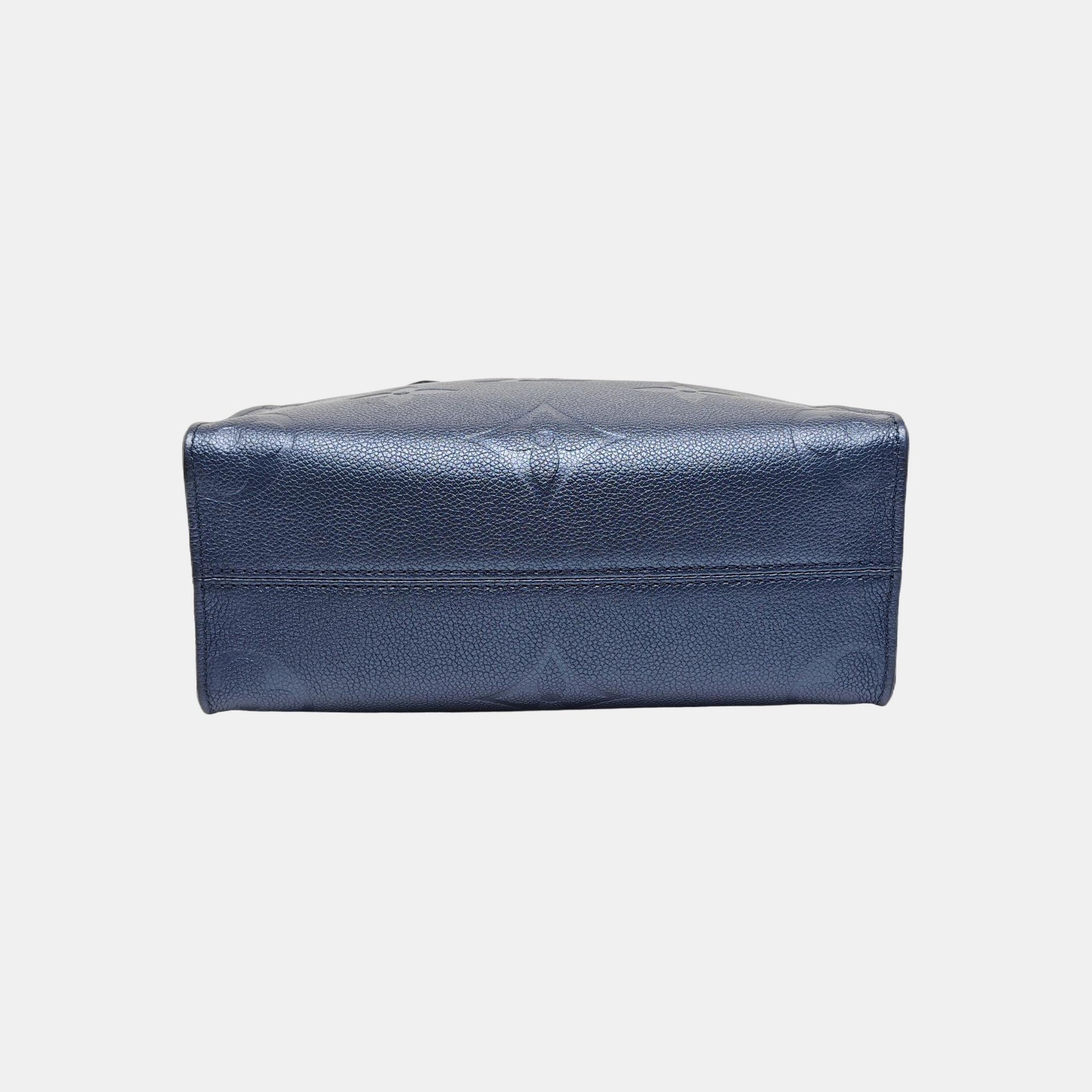 ONTHEGO PM Calfskin Blue