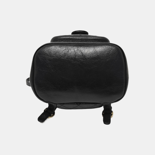 DUMA Quilted Calfskin Black