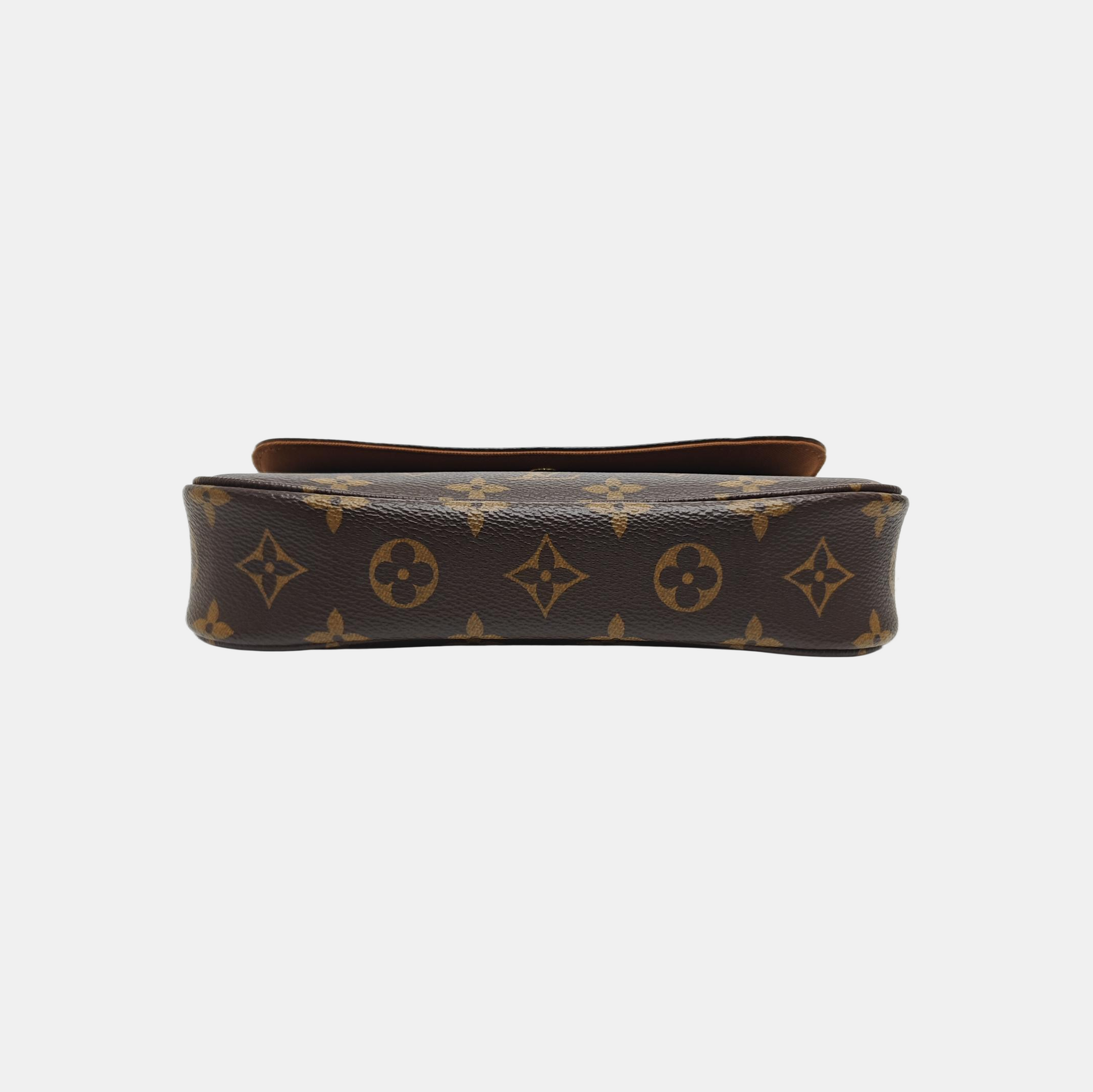 IVY Monogram Coated Canvas Brown