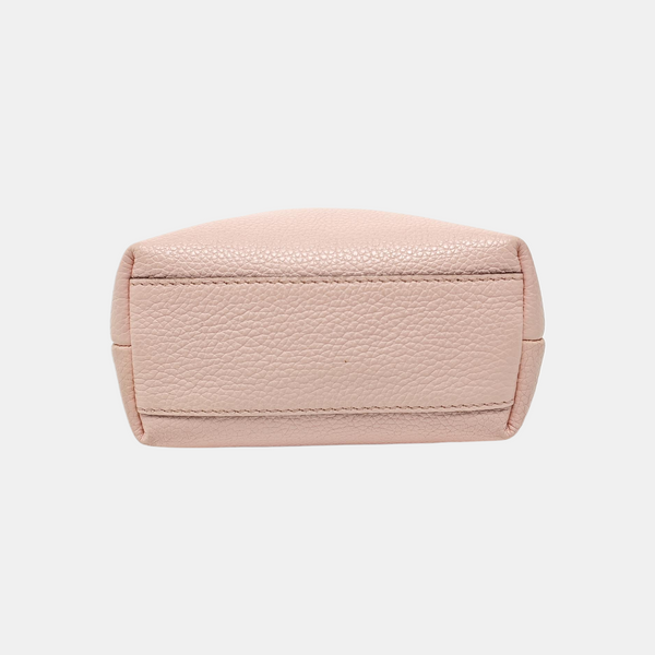 Gancini Mini Calfskin Pink