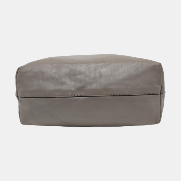Calfskin Tote Bag Gray