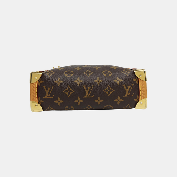 SIDE TRUNK MM Monogram Coated Canvas Brown