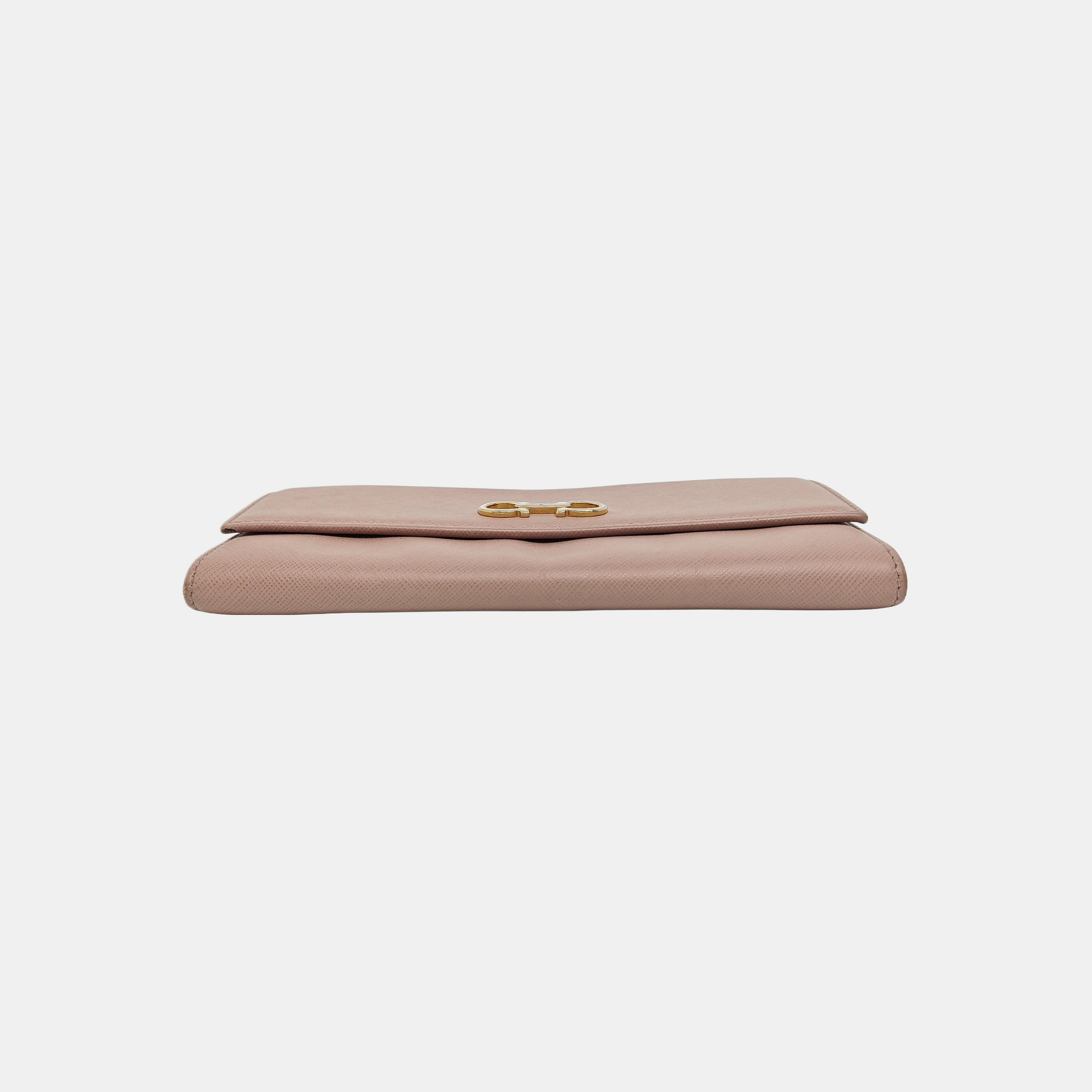 Calfskin Wallet Beige