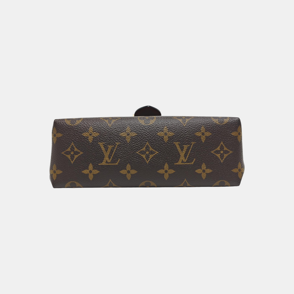 LOCKY BB Monogram Coated Canvas Brown