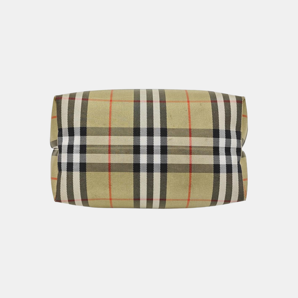 Canvas Top Handle Bag Beige