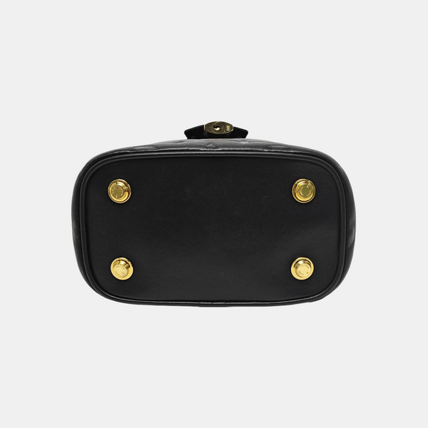 VANITY Monogram Lambskin Black