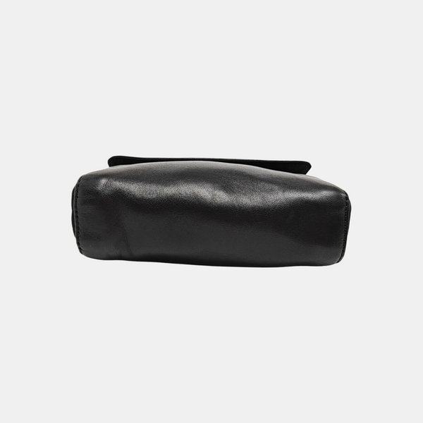 Lambskin Shoulder Bag Black