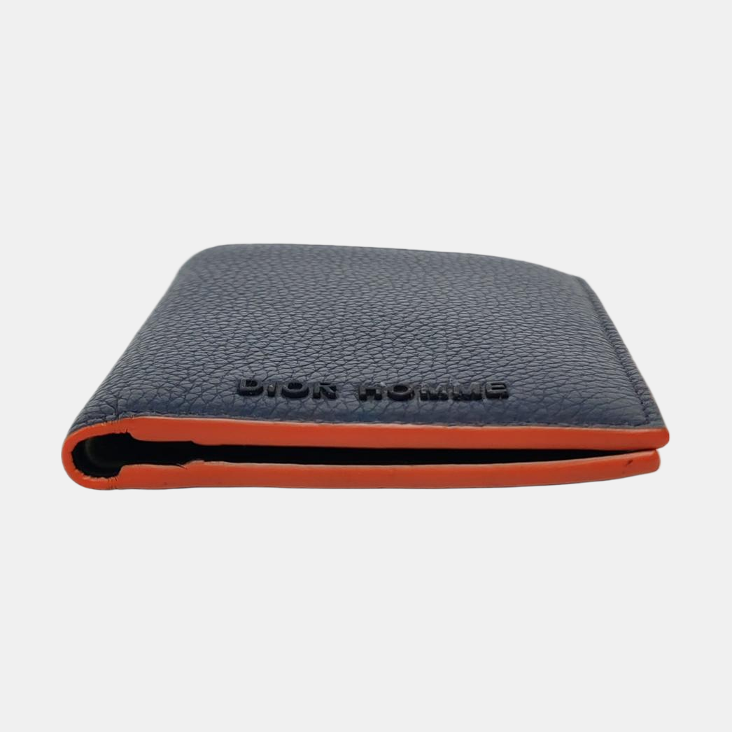 Leather Wallet Blue