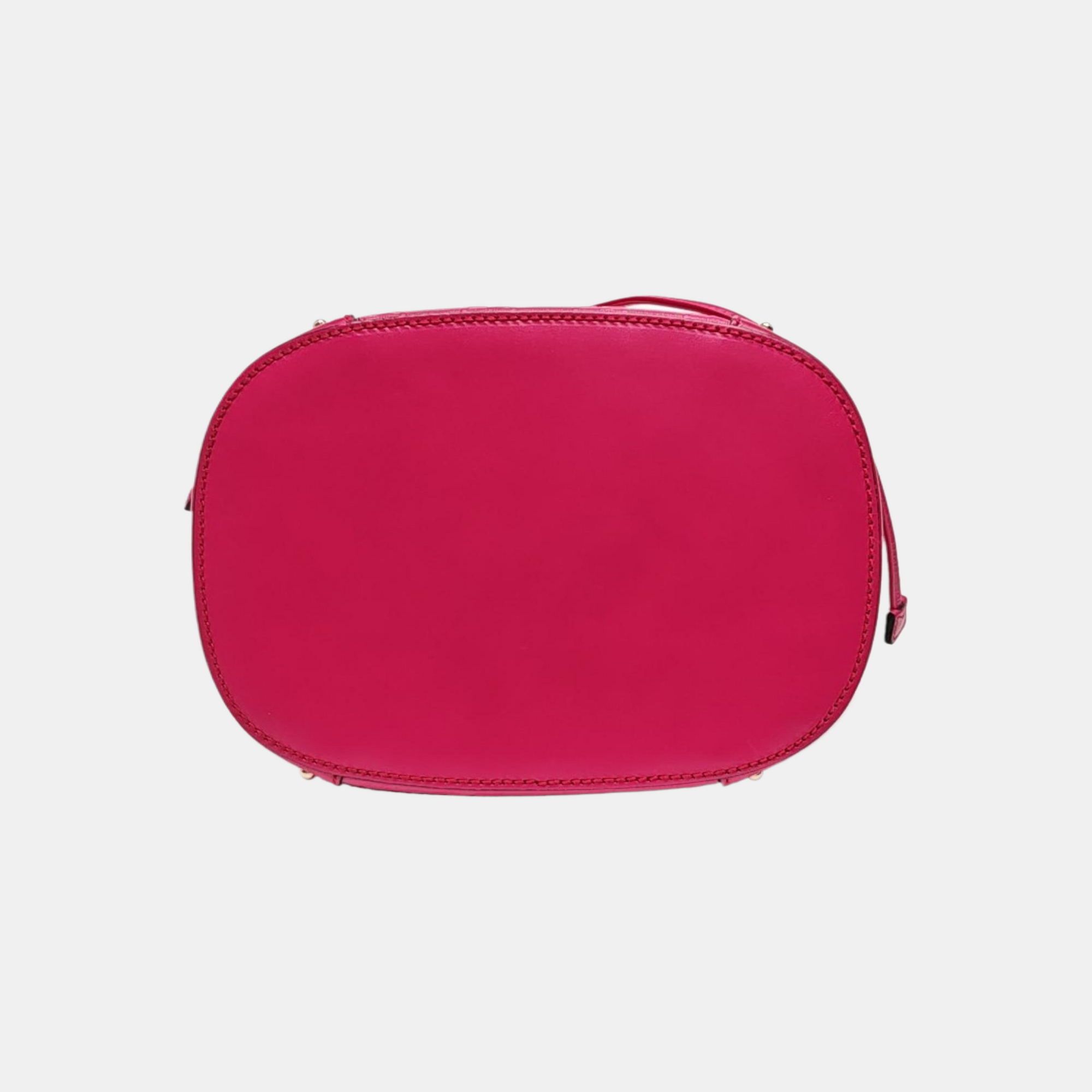 Monogram Calfskin Bucket Bag Red