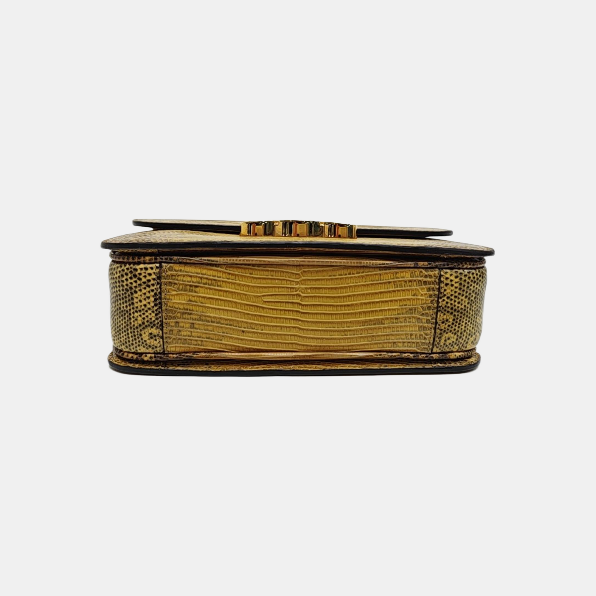 TRIOMPHE Small Lizard Brown