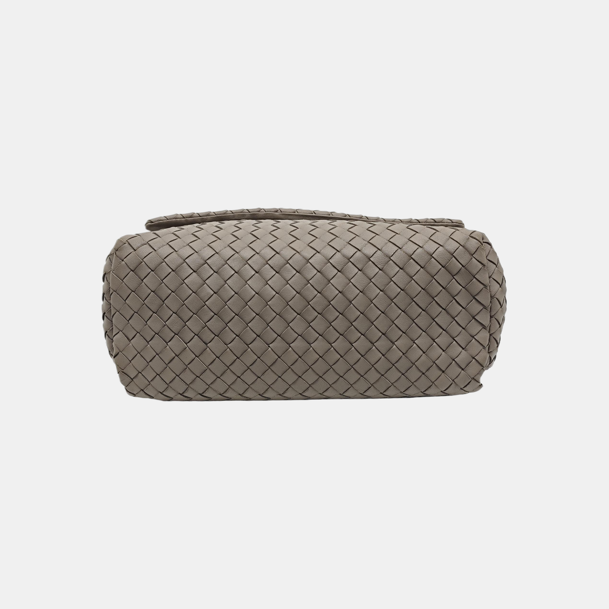 Calfskin Shoulder Bag Gray