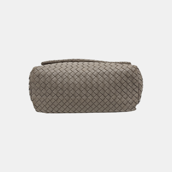 Calfskin Shoulder Bag Gray