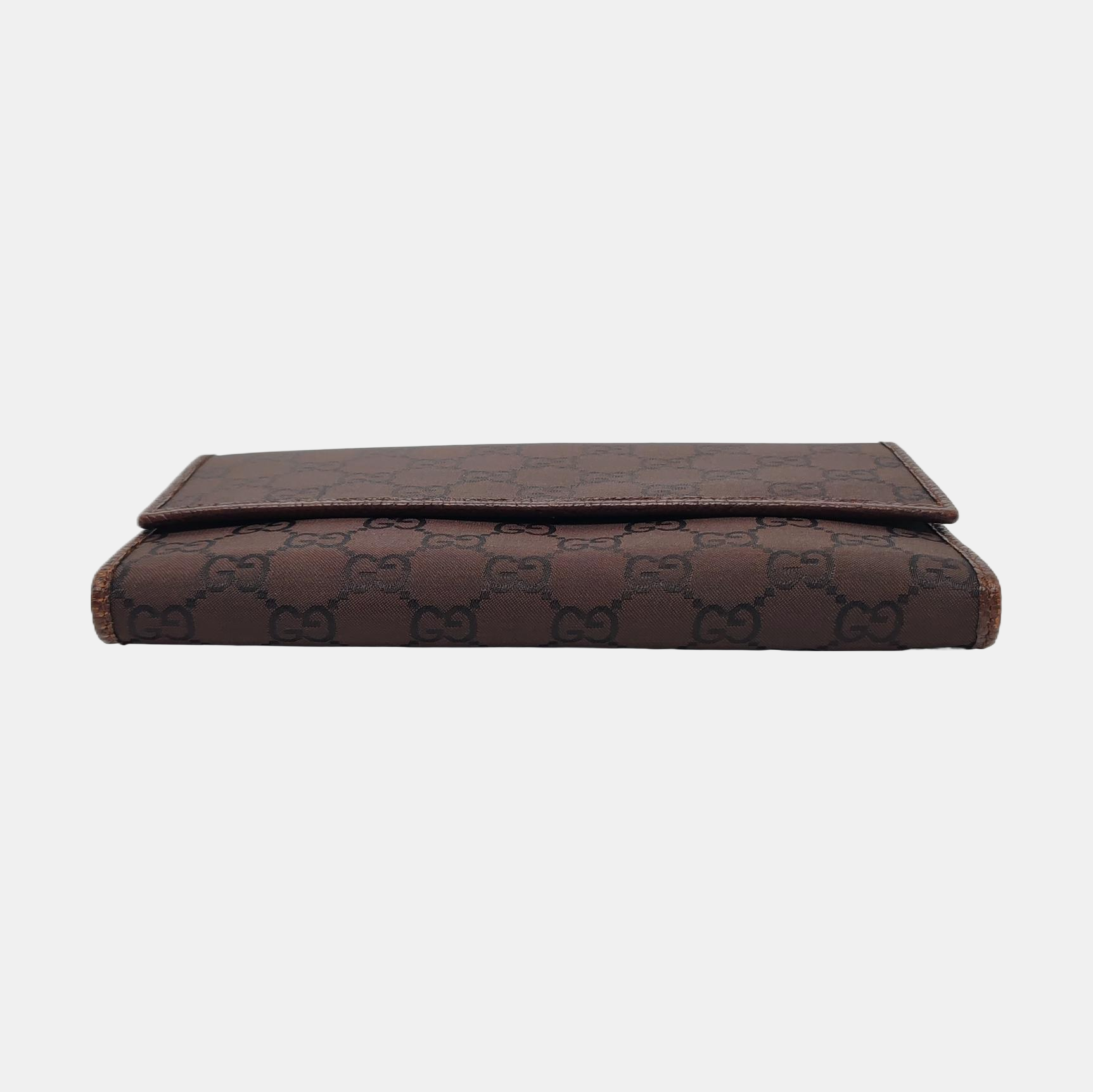 Monogram Canvas Wallet Brown