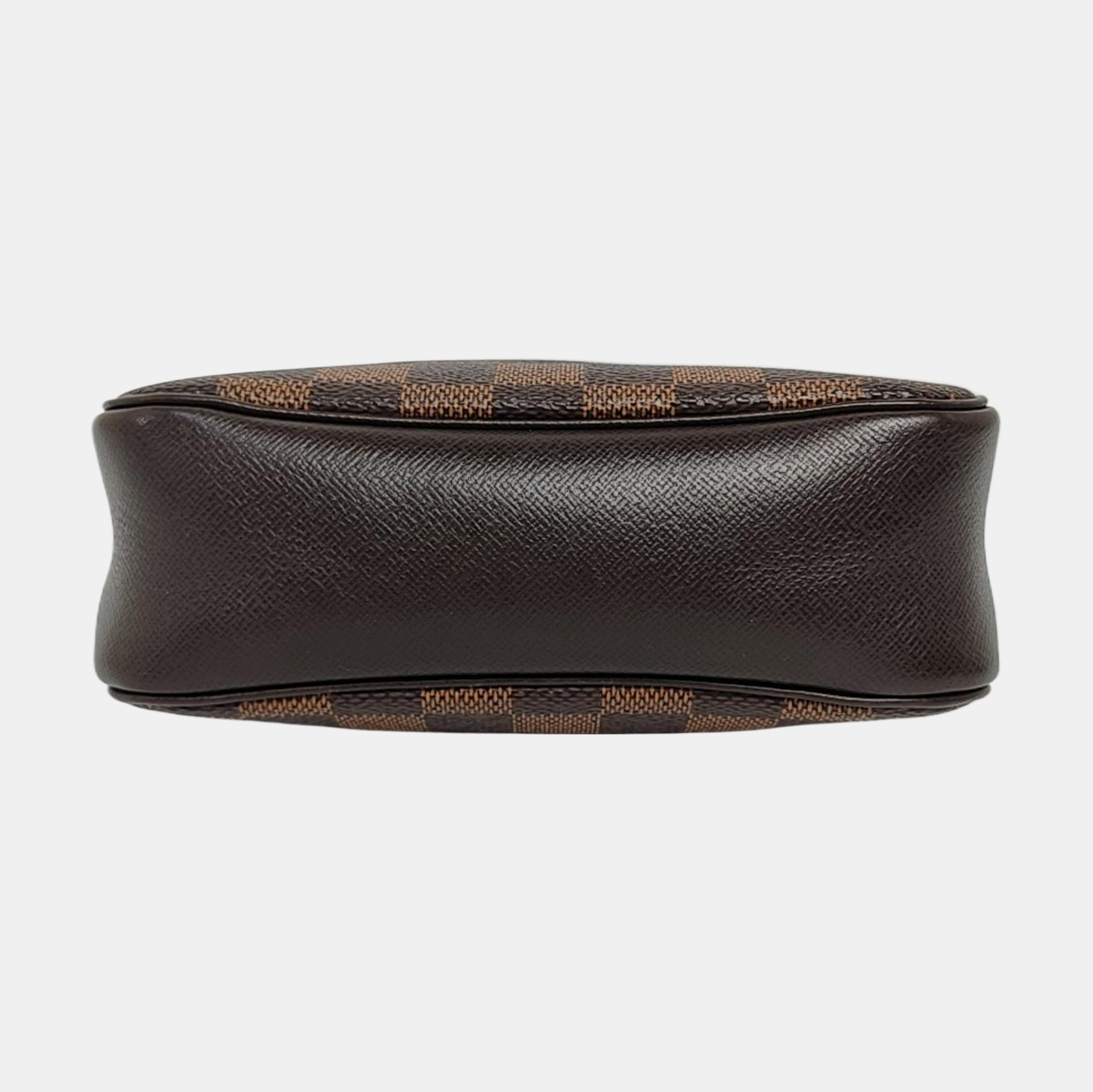 TROUSSE MAKE UP Damier Ebene Coated Canvas Brown