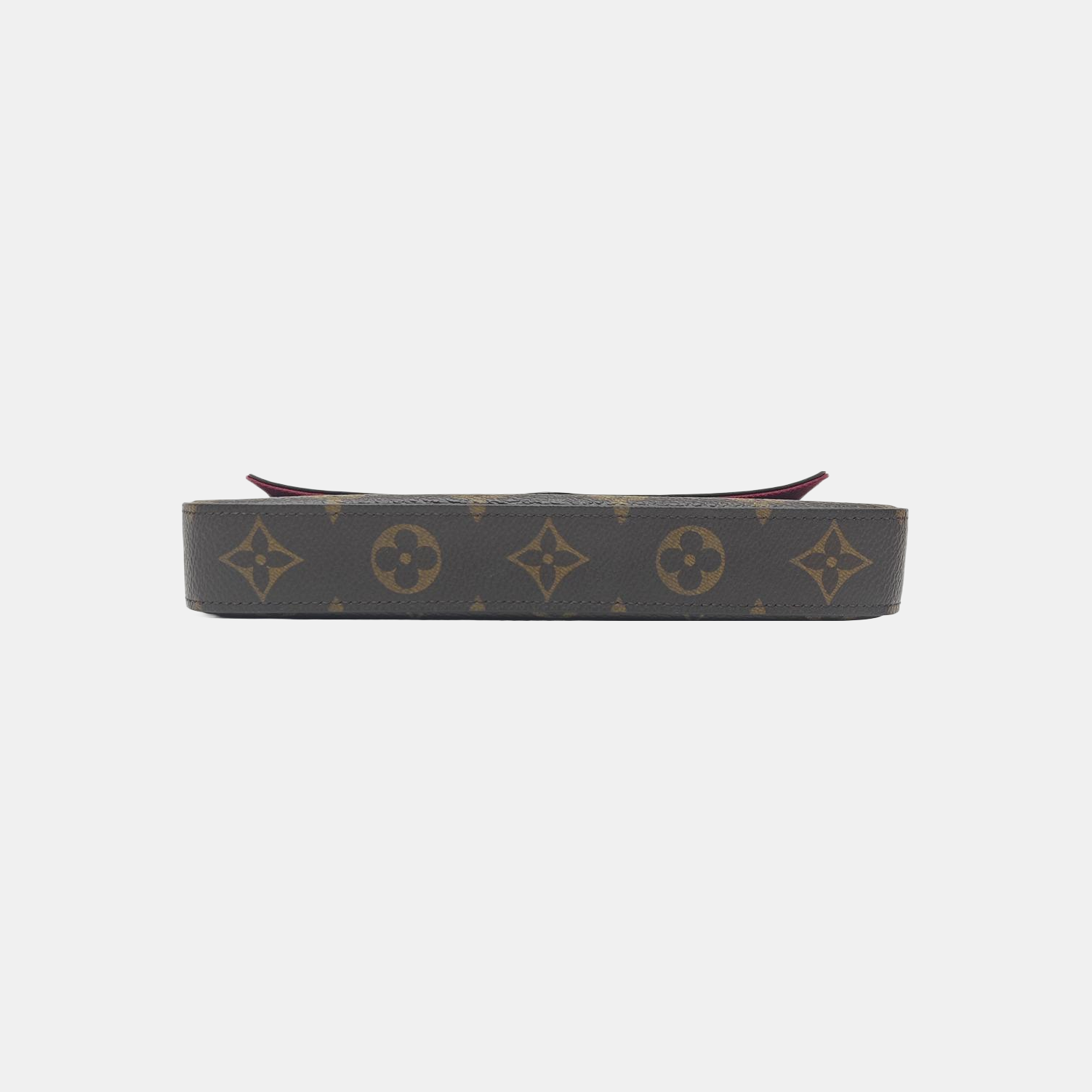 SARAH Monogram Coated Canvas Brown