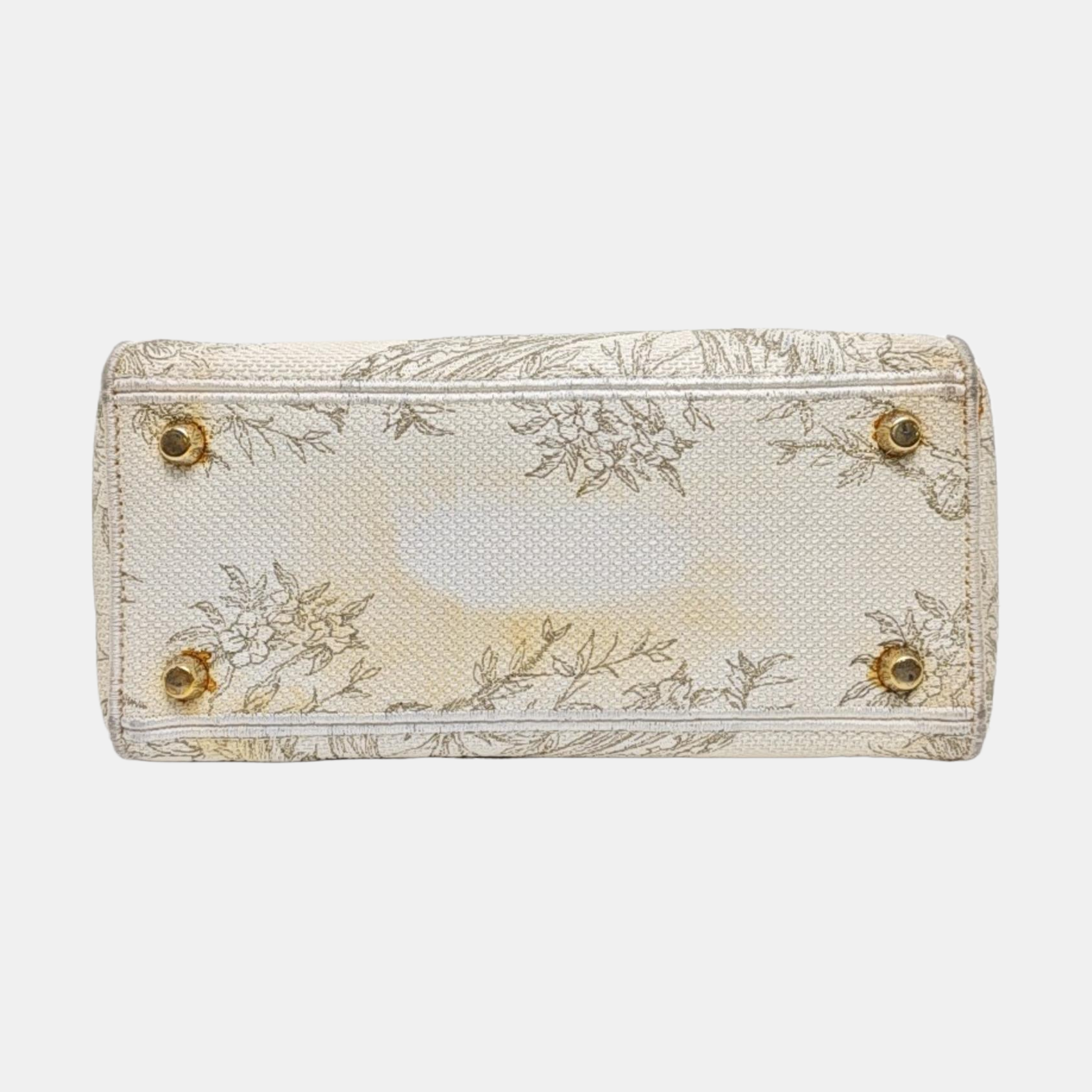Lady D-Lite Medium Fabric White