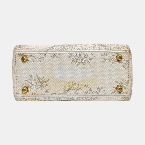 Lady D-Lite Medium Fabric White