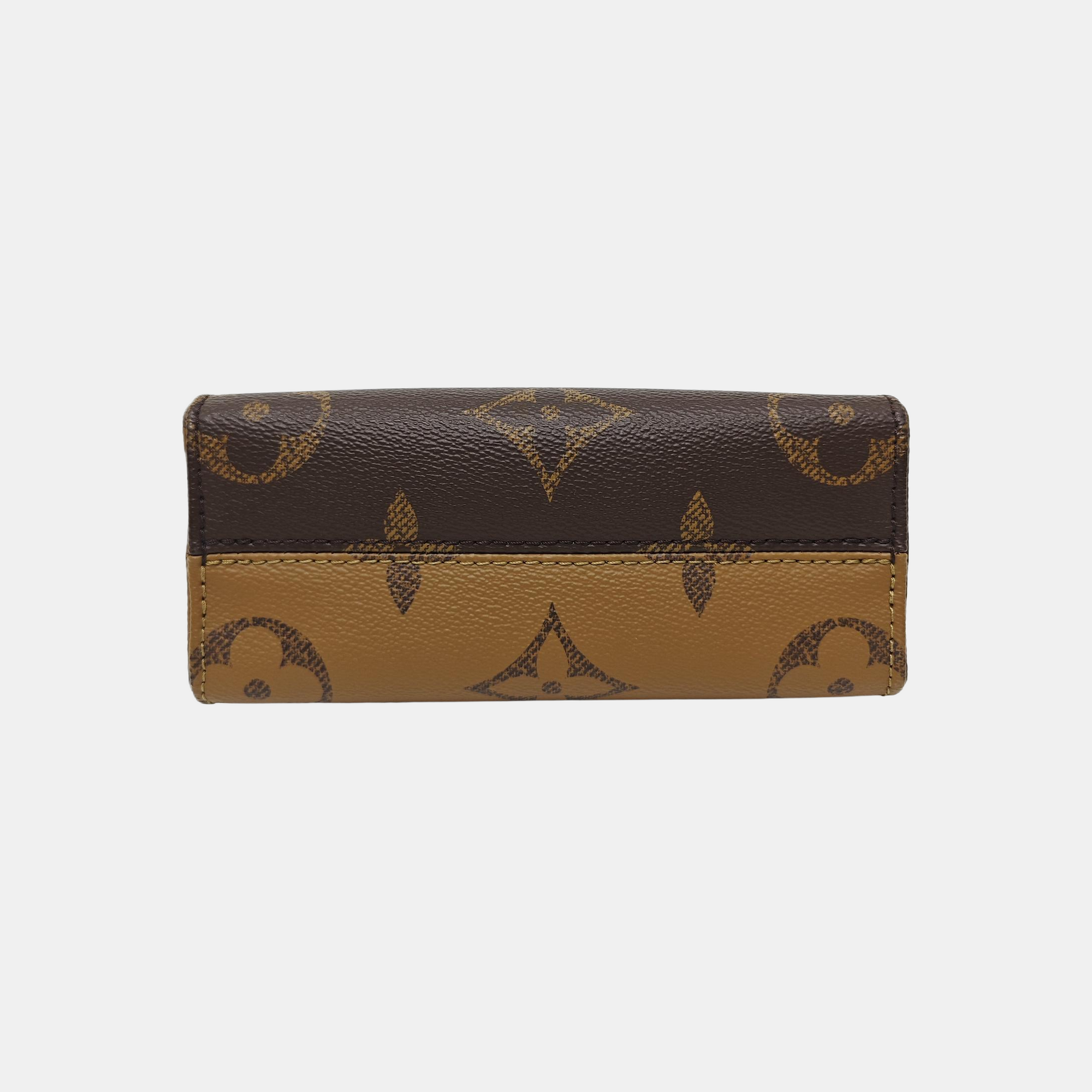 ONTHEGO BB Monogram Coated Canvas Brown