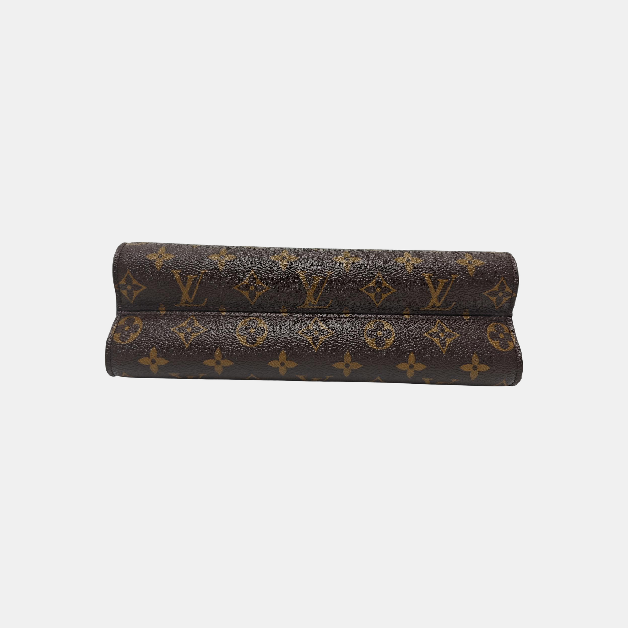 VICTOIRE Monogram Coated Canvas Brown