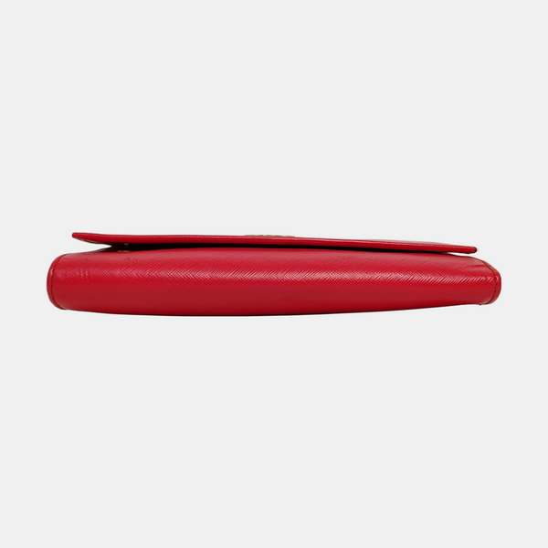 Authenticated pre-owned  Gancini Calfskin Red - Shoulder Bag at Looply