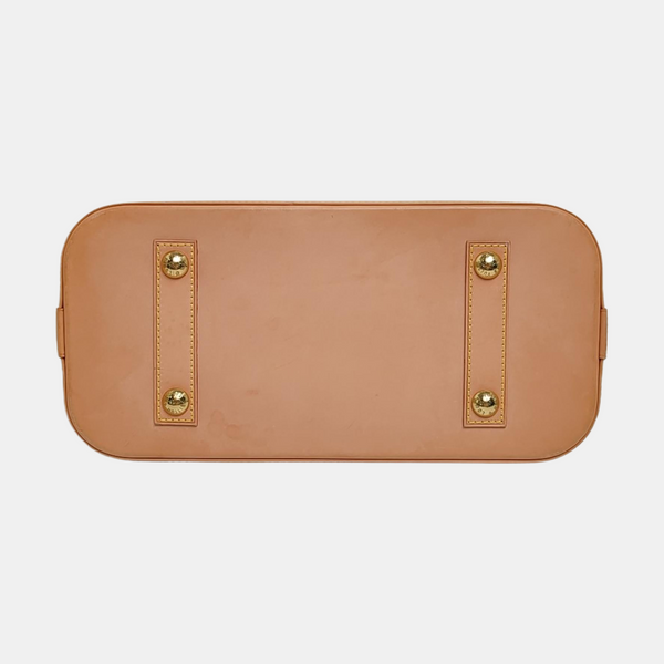 ALMA PM Monogram Coated Canvas Brown
