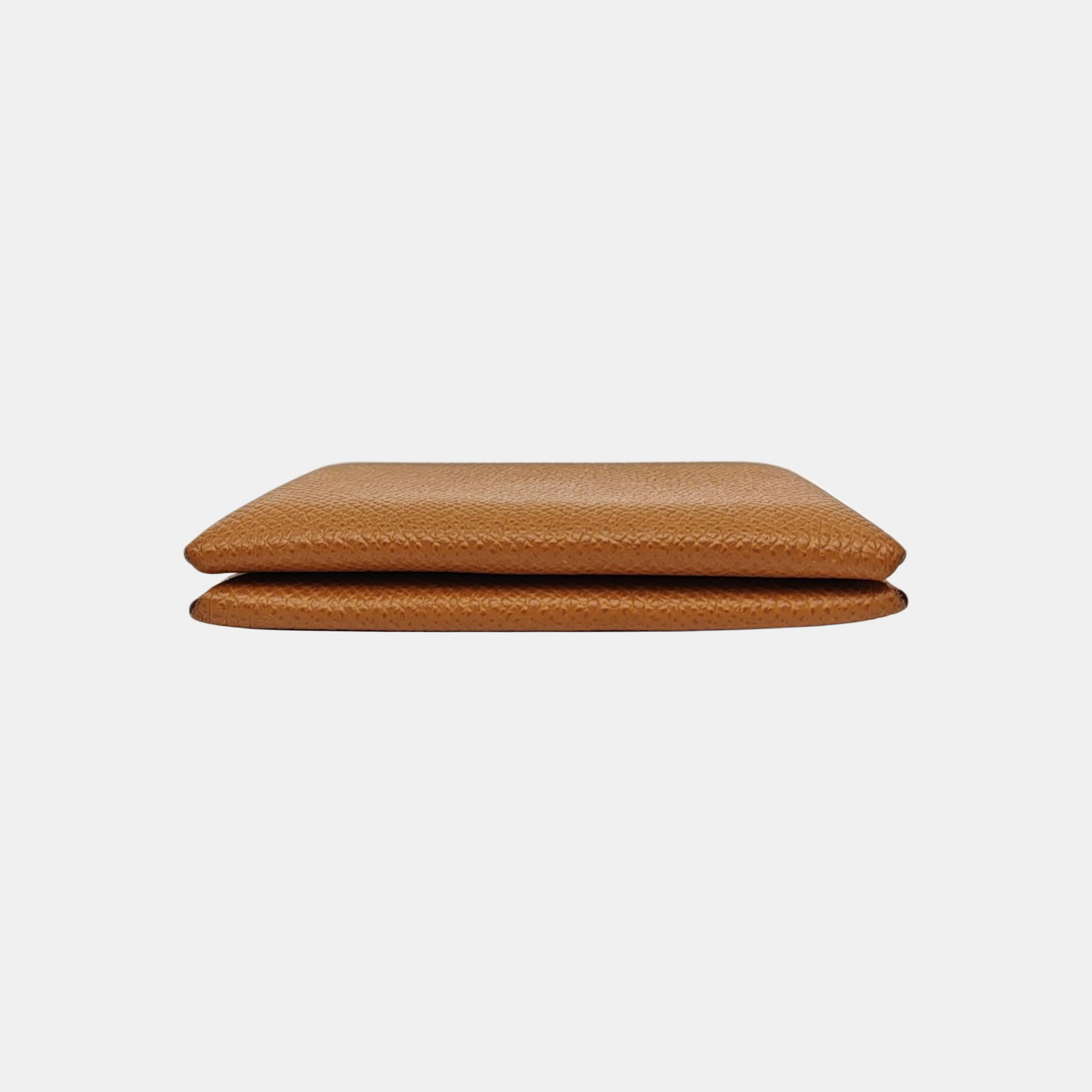 Calvi Epsom Brown Card Holder